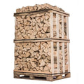 Leña 50 cm – Troncos de madera dura premium – Roble y Haya – Palet 2 m³ / 3 Ster